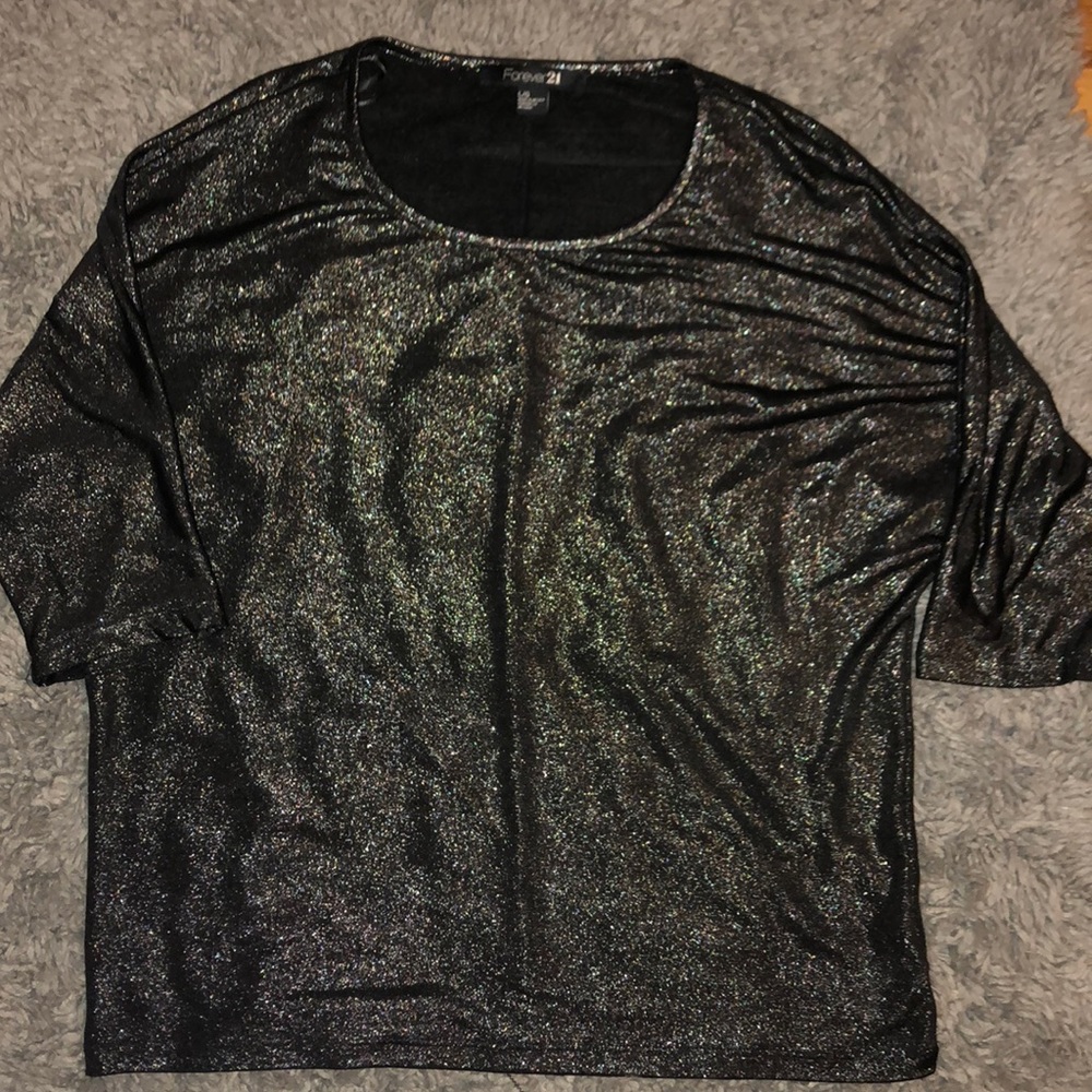 Forever 21 shimmer top